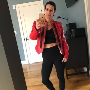 Milwaukee Motocycle Clothing Co. Women’s leather jacket.